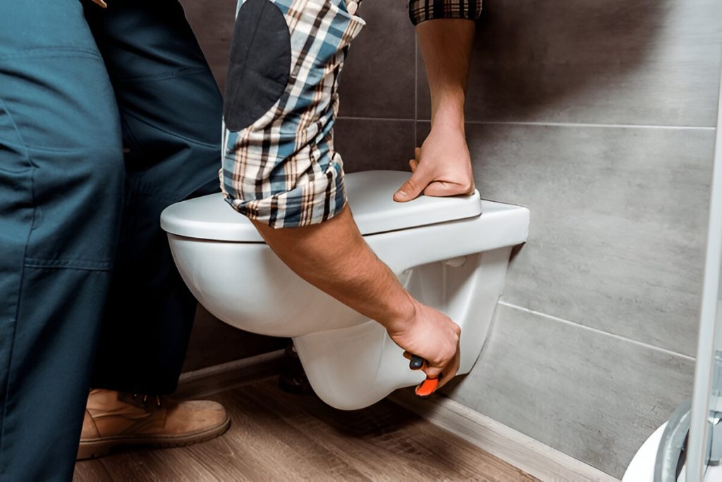 Toilet installation