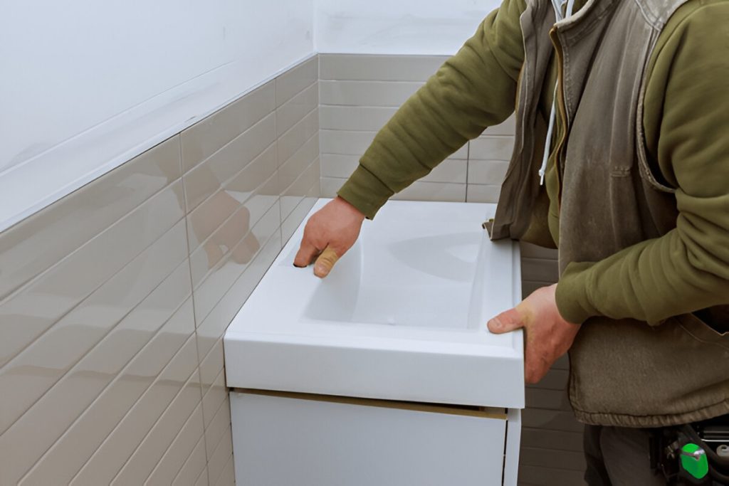 Vanity Sink Installation